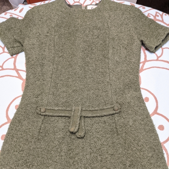 Vintage Elmoor of London Green Dress - Picture 5 of 8